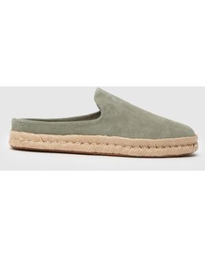 TOMS Santiago Mule Sandals - Natural