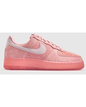 Nike Air Force 1 Trainers - Pink