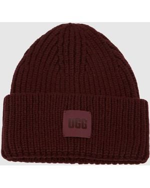 UGG Chunky Rib Beanie - Purple