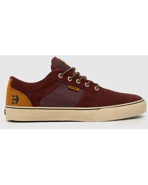Etnies Barge Ls Trainers - Brown
