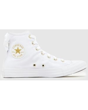 Converse All Star Hi Bow Trainers - White