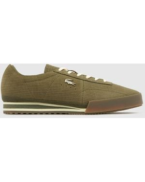 Lacoste Aura Trainers - Green