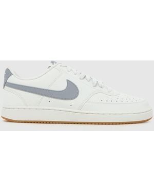 Nike Court Vision Trainers - White