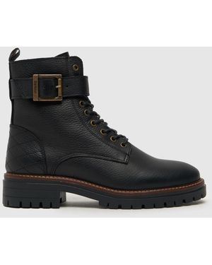 Barbour Heidi Lace Boots - Black