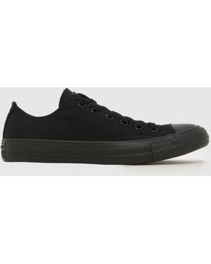 Converse All Star Oxford Mono Trainers - Black