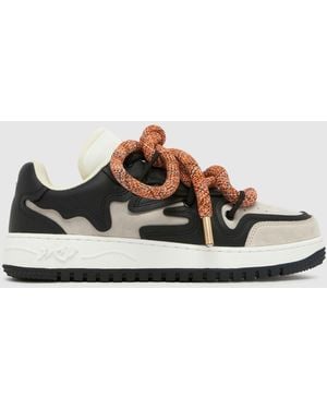 Acupuncture Fat Laces Trainers - Brown