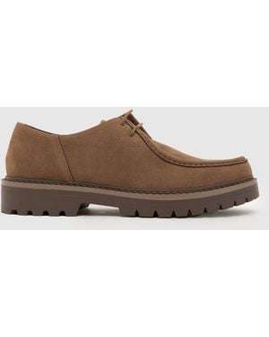 schuh Price Apron Lace Up Shoes - Brown