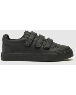 Kickers Tovni Trip Youth Shoes, Size: 3 (Eu 36) - Black