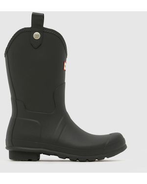 HUNTER Original Cowboy Boots - Black