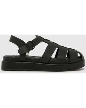 Barbour Hindburn Fisherman Sandals - Black