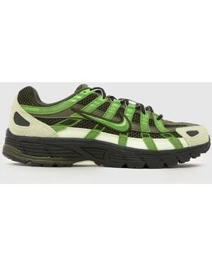 Nike P-6000 Trainers - Green