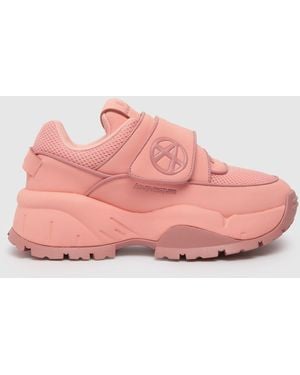 Acupuncture Schuh Ladies Beefer Trainers - Pink