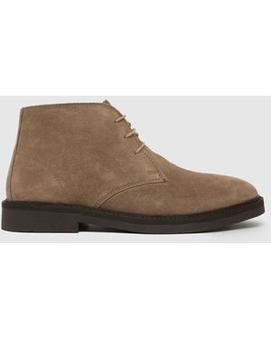 schuh Dale Suede Chukka Boots - Brown