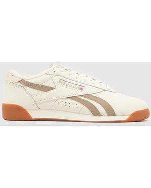 Reebok Freestyle Lo Trainers - Natural