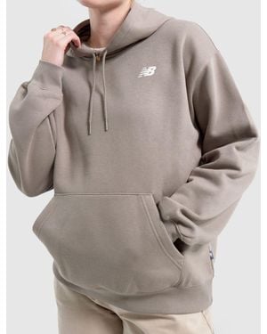 New Balance Club Hoodie In - Grey