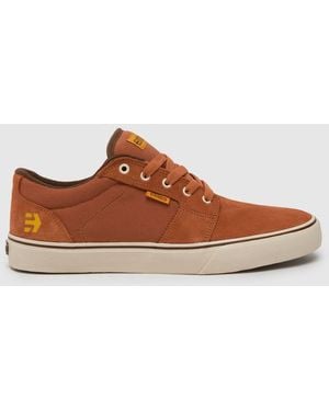 Etnies Barge Ls Trainers - Brown