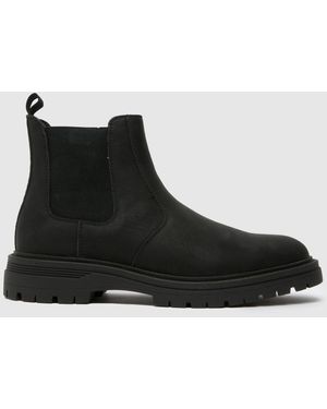 schuh Dion Chunky Chelsea Boots - Black