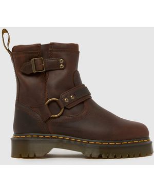 Dr. Martens Anistone Harness Ankle Boots - Brown