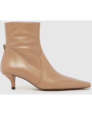schuh Heeled Boots - Natural