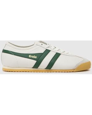 Gola Race Leather Trainers - Green