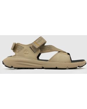 Timberland Motion Dune Backstrap Sandals - Natural