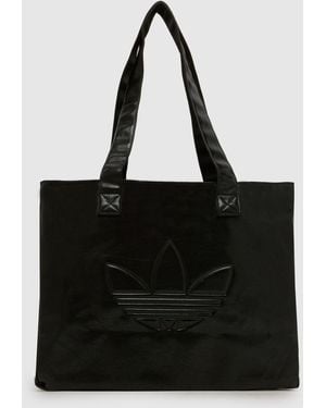 adidas Metallic Shopper Tote Bag - Black