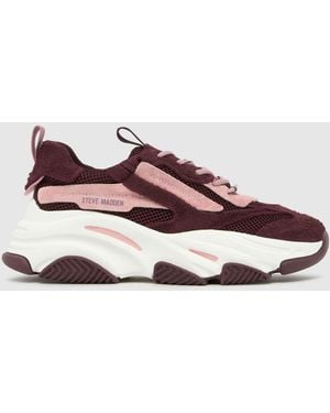 Steve Madden Possession Trainers - Red