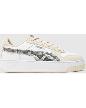 PUMA Carina Street Trainers - White