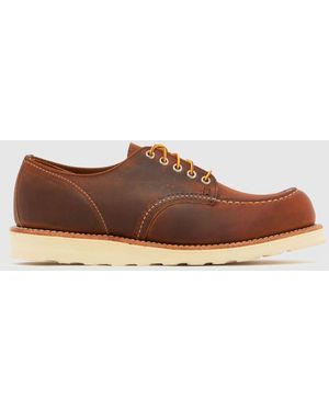 Red Wing Moc Oxford Shoes - Brown