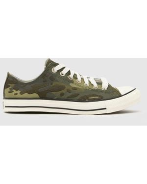 Converse All Star Ox Trainers - Green