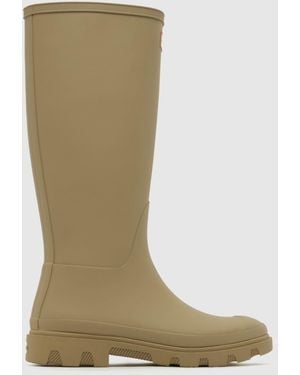 HUNTER Downpour Tall Boots - Green