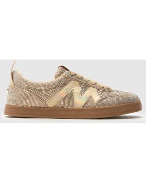 Steve Madden Degree-R Bling Trainers - Brown