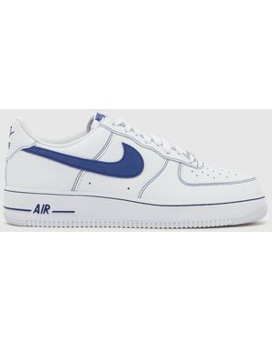 Nike Air Force 1 Trainers - Blue