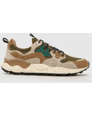 Flower Mountain Yamano 3 Trainers - Brown