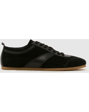 schuh Warren Suede Trainers - Black