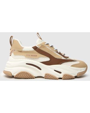 Steve Madden Possession Trainers - Metallic