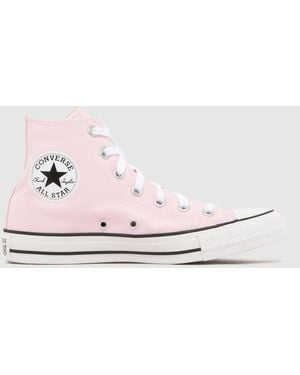 Converse All Star Hi Trainers - Pink
