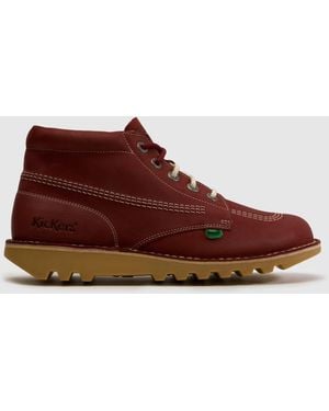 Kickers Classics Kick Hi 75 Boots - Brown