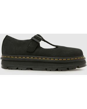Dr. Martens Zebzag Mary Jane Flats - Black