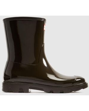 HUNTER Downpour Short Boots - Black