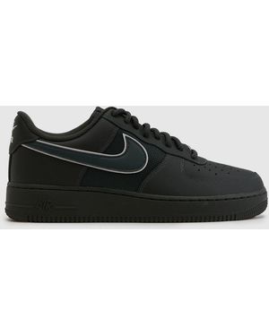 Nike Air Force 1 Trainers - Black