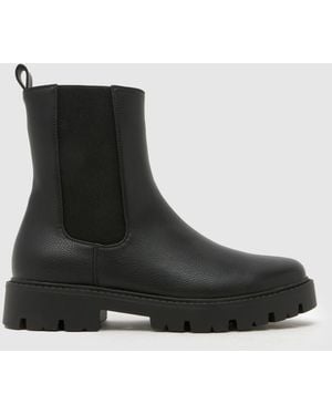 schuh Atlanta Chunky Chelsea Boots - Black