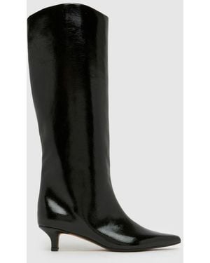 schuh Dorothy Kitten Heeled Boots - Black