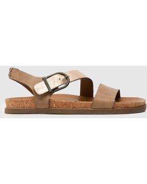 Blowfish Lance Asymmetric Sandals - Brown