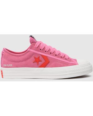 Converse Star Player 76 Trainers - Pink