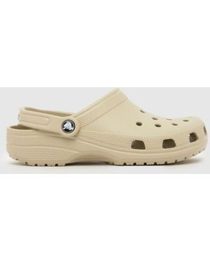 Crocs™ Classic Clog Sandals - Natural