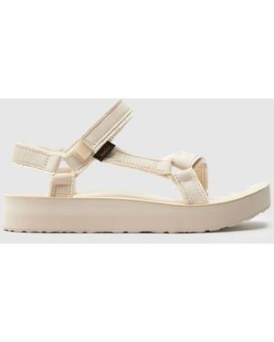 Teva Midform Universal Canvas Sandals - Natural