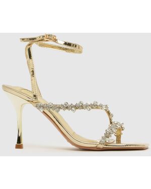 SIMMI Hattie Bling High Heels - Metallic