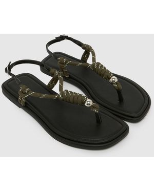 schuh Talisha Rope Sandals - Brown