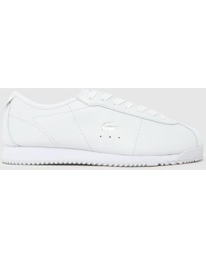 Lacoste Club Low Trainers - White
